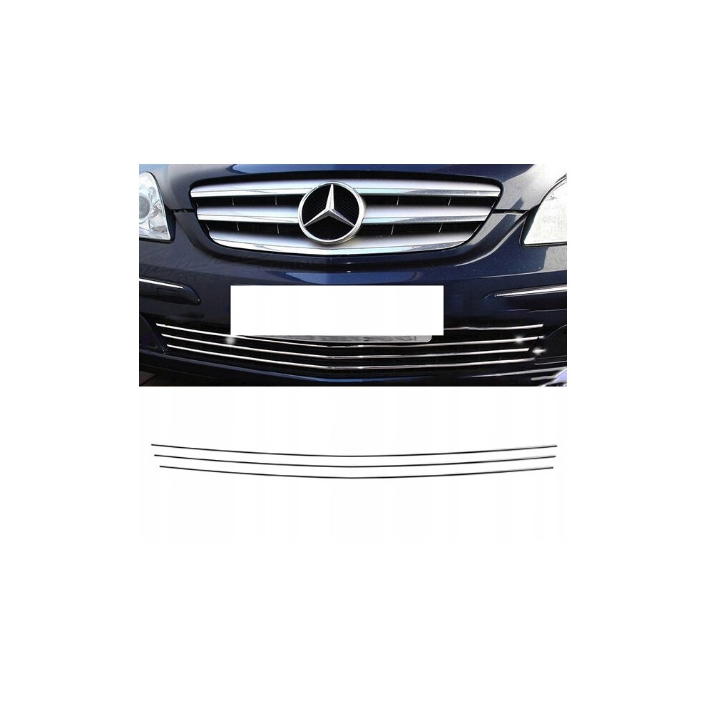 Mercedes B W245 - Listwy Chrom Grill Atrapa Tuning 4116124778308