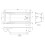 Nuie Linton 1800mm White Square Single Ended Bath Acrylic 3