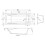 Nuie Linton 1600mm White Square Single Ended Bath Acrylic 3
