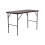 Living And Home (Brown) Rectangular Rattan Plastic Folding Table 2
