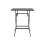 Living And Home (Black) Square Rattan Folding Outdoor Bistro Table 3