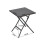 Living And Home (Black) Square Rattan Folding Outdoor Bistro Table 2