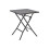 Living And Home (Black) Square Rattan Folding Outdoor Bistro Table 1