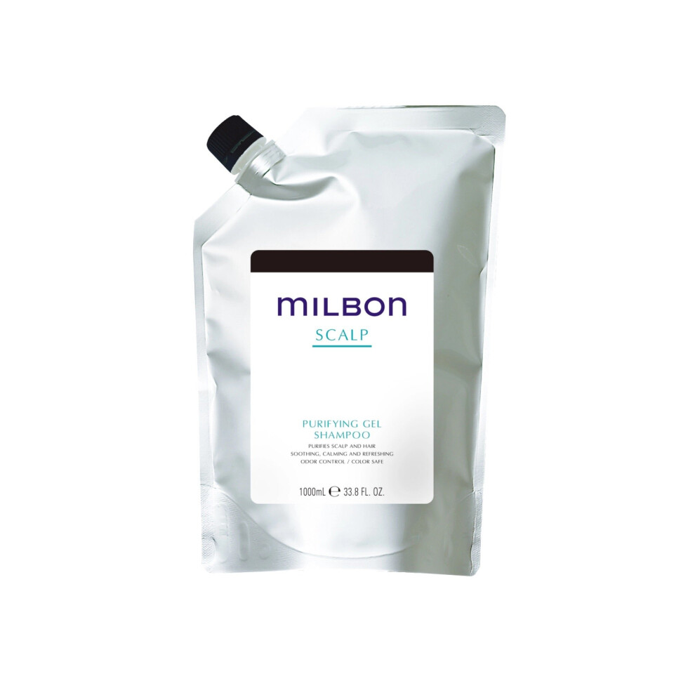 Milbon Scalp Purifying Gel Shampoo 33.8 Oz Refill