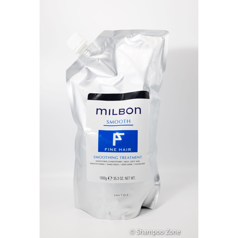 Milbon Smooth Smoothing Treatment Fine Hair 35.3 Oz Conditioner