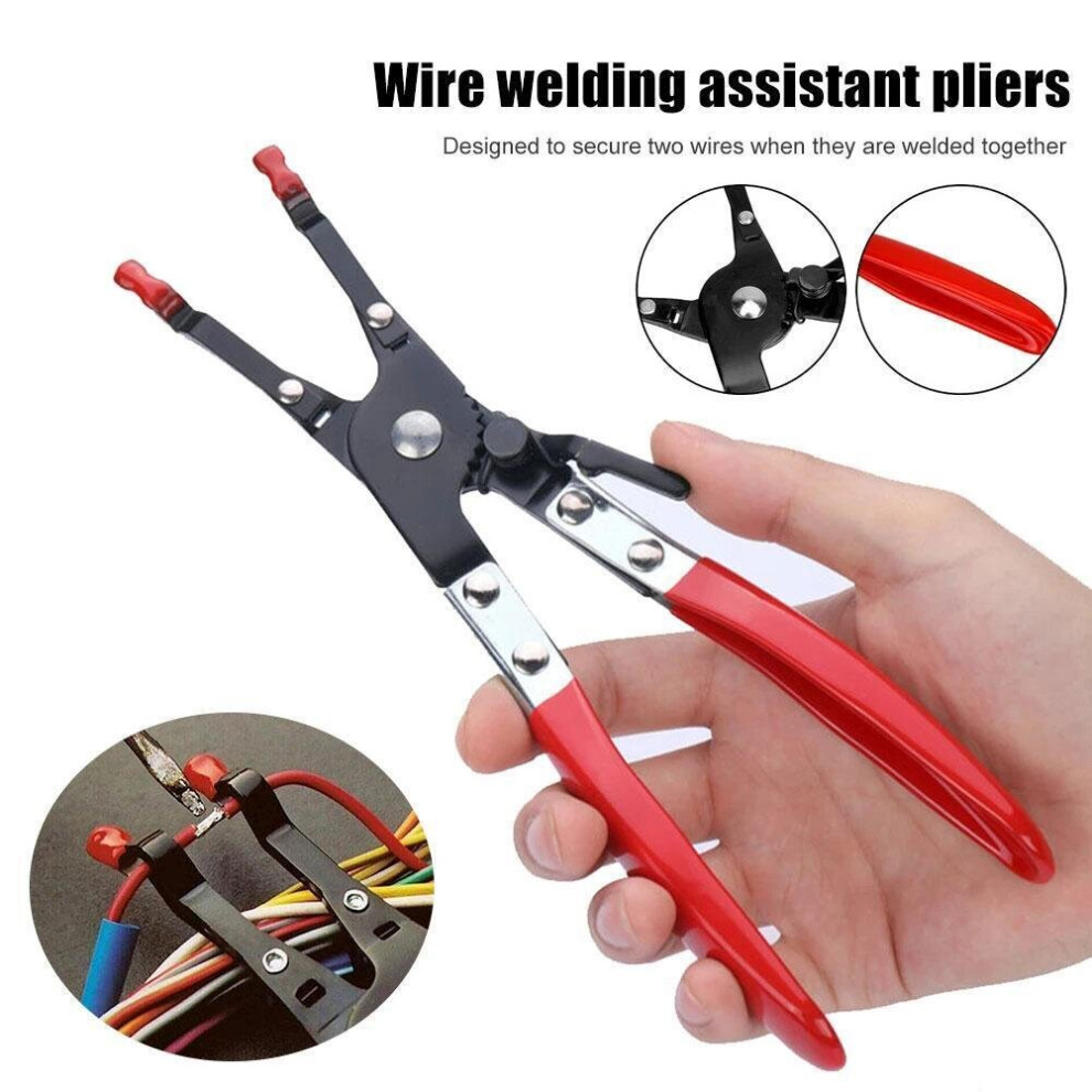 Soldering Aid Pliers 240Mm Hold 2 Wires Whilst Soldering Steel Neilsen Tools 970447358685