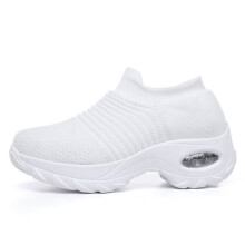 (White, 39=UK/AU5.5=US8) Women Slip on Orthopedic Shoes Trainers Running Jogging Ladies Sports Sneakers