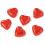 Kingsway Red Foiled Milk Chocolate Hearts 10 Pieces 4