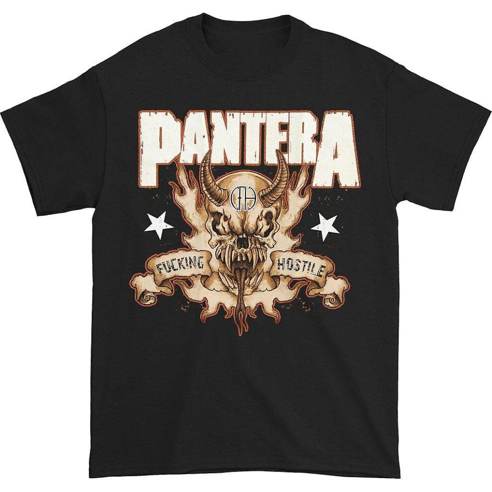 (L) Pantera Hostile Skull T-Shirt