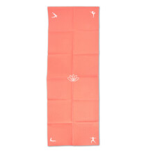 Avon Non Slip Yoga Mat Red Large With Guide Eco Friendly Fitness Exercise