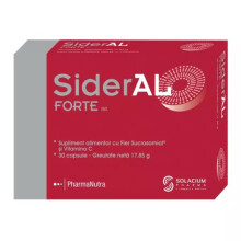 Sideral Forte, 30 Capsules, Solacium Pharma. Sucrosomial iron 30 mg
