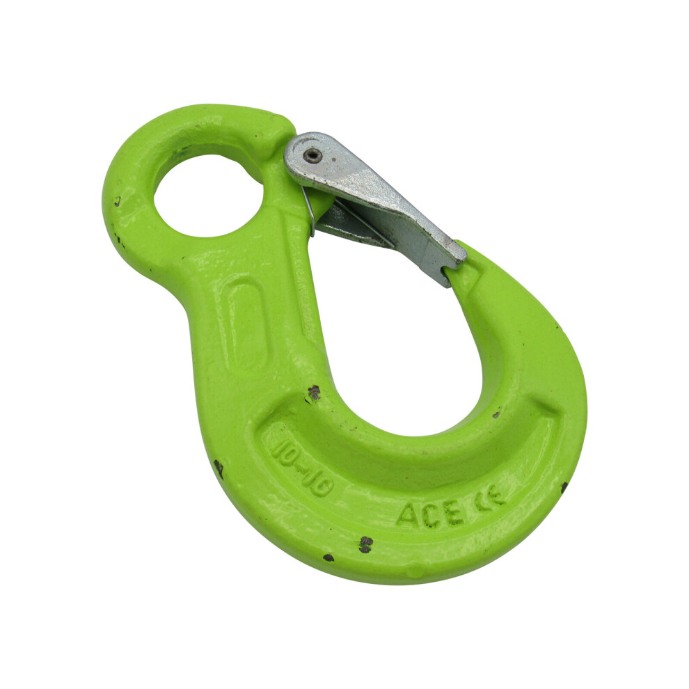 (Grade 100, 13Mm) Lifting Chain Sling Hook Safety Catch (Fixed Eye) 600988489394