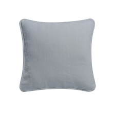 (20x20", Silver) Set of 2 Plain 100% Cotton Soft Decorative Square Cushion Covers throw Pillow cases, Home Decor For Sofa couch Bed & Chair in 16" 18" 20" sizes