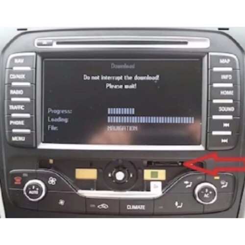 FORD FOCUS MCA SD CARD V12 SAT NAV MAP UPDATE NAVIGATION EUROPE 2022 1