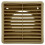 Vortice Vortice 46068 Fixed Grille with Fly Screen 100mm / 4 Inch (Beige) 1