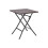 Living And Home (Brown) Square Rattan Folding Outdoor Bistro Table 1