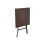 Living And Home (Brown) Square Rattan Folding Outdoor Bistro Table 4