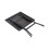 Living And Home (Brown) Square Rattan Folding Outdoor Bistro Table 6