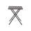 Living And Home (Brown) Square Rattan Folding Outdoor Bistro Table 3