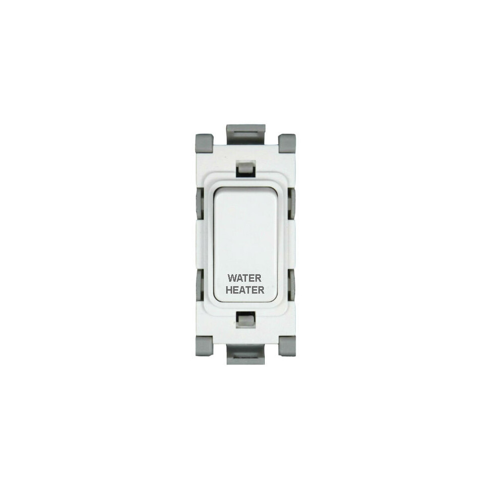 Deta G3514/Wh Grid Switch 20 Amp Dp Marked Water Heater (White) 5051140619725