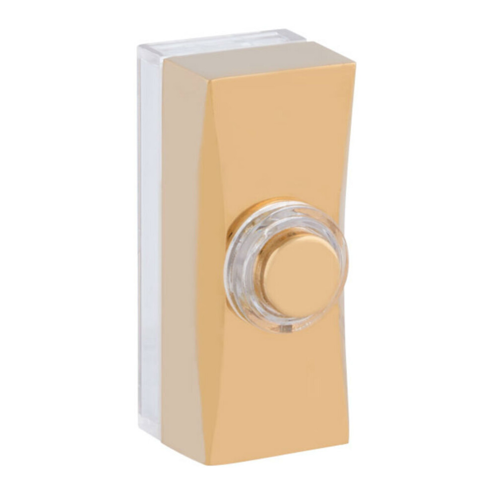 BG MDCPB4-01 Wired Door Bell Push (Brass)