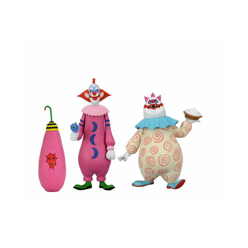 Killer Klowns from Outer Space 6'' Scale - Toony Terrors Slim and Chubby 2 pack