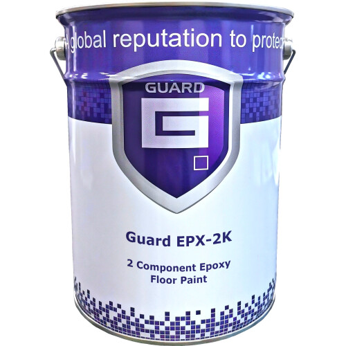 (White) 2 Pack Epoxy Resin Floor Paint Heavy Duty 5 Litres