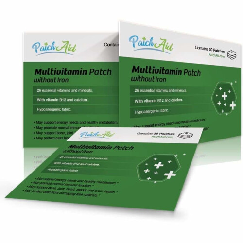 Multivitamin Patch without Iron, 30 Patches 2