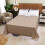 (King, Beige) Flat Sheet Egyptian Cotton Single Double King Size 4