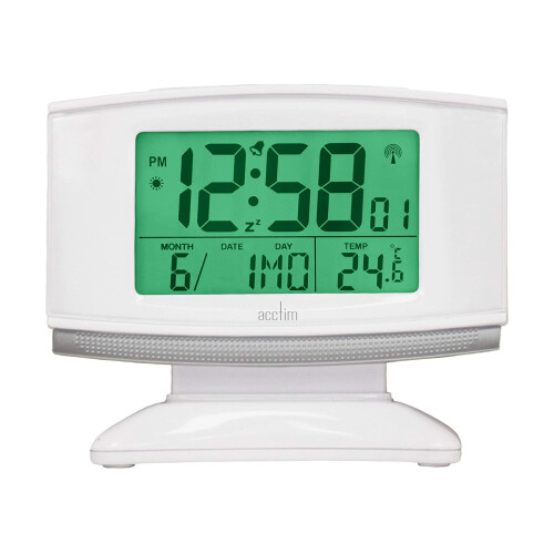 Acctim Acctim Integra 2 Radio Controlled White Alarm Clock