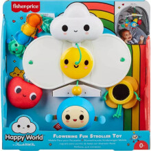 Fisher-Price Friends With You Stroller Baby Toy Musical Flowers Mobile