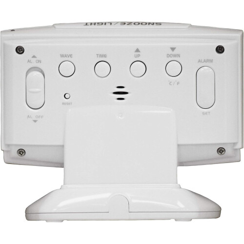 Acctim Acctim Integra 2 Radio Controlled White Alarm Clock 2