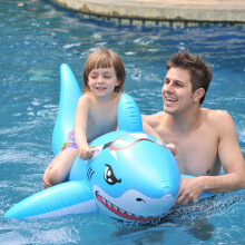 Jilong Shark Rider swimming shark with handles