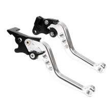 (Silver) Universal Motorcycle Clutch Brake Handle Drum Lever Fit For BMW Honda Suzuki Motorbike Accessories