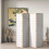 Living And Home (Natural) 4-Panel Solid Wood Folding Room Divider Screen 3