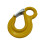 (Grade 80, 7MM) Lifting Chain Sling Hook Safety Catch (Fixed Eye) 1