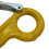 (Grade 80, 7MM) Lifting Chain Sling Hook Safety Catch (Fixed Eye) 2
