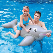 SunClub XXL Floating Animal Riding Water Toy with 2 Handles