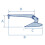 (12KG) Galvanised Steel Hinged Plough Anchor (Delta) 2