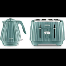 Delonghi Ballerina 1.7 Litre Jug Kettle And 4 Slice Toaster Set