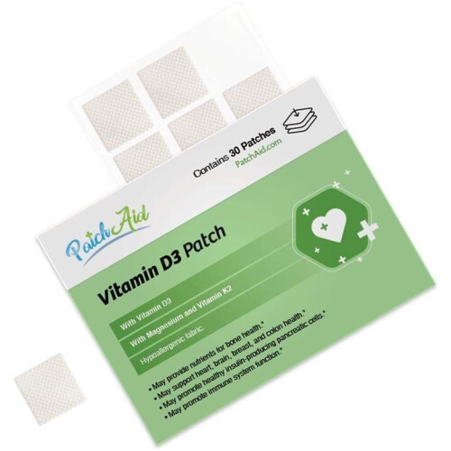 PatchAid, Vitamin D3 Plade, 30 Plader 1