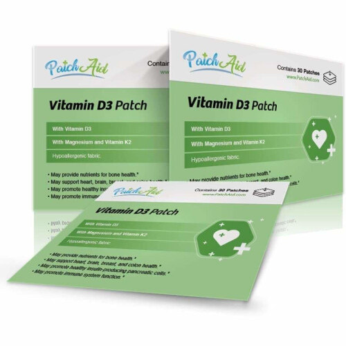 PatchAid, Vitamin D3 Plade, 30 Plader 2