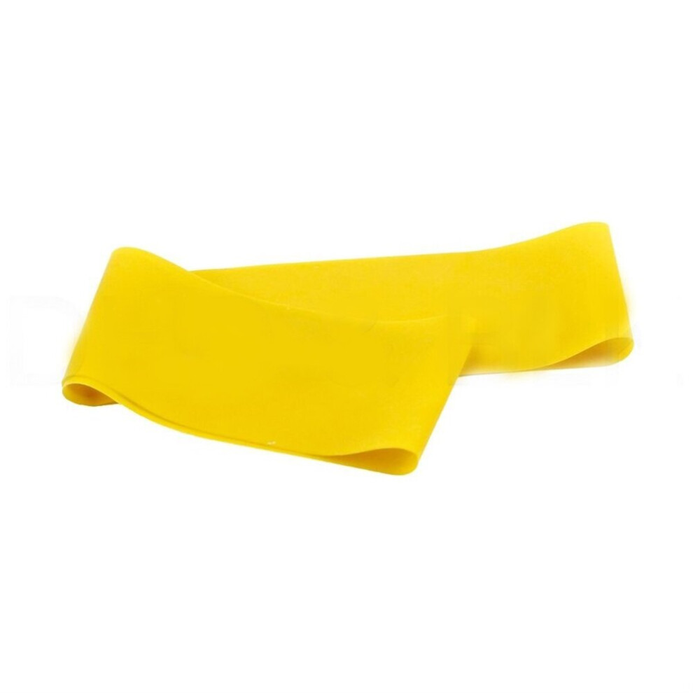 Dechoicelife (A- Yellow) Natural Latex Tension Resistance Workout Bands Pilates Fitness Excercise Rehab Yoga Core Loop Gym Yoga Fitness Bands Quality Light/Yellow