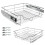 AREBOS AREBOS Sliding drawer for kitchen cabinets and fitted cupboards - additional storage - 60cm 1