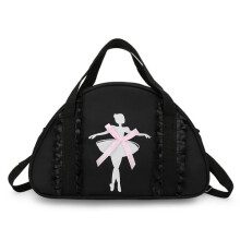 (a-12) New Toddler Girls Ballet Dancing Dress Backpack Kids Training and Competition Dance Shoes Handbag School Girl Messenger Bag
