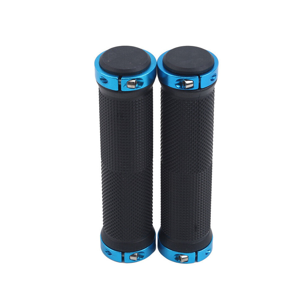 Photos - Grip & Bar End  Bicycle Handle Bar Grips MTB Bike Super Soft Single-sided Locking Handlebar Cover MTB Texture Non-slip Cycling Acc(a-Maple)