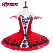 (a-Red XL) New Arrival Adult Red Classical Ballet Tutu Costumes The Red Shoes Ballet Dance Stage Wear Girls Green Ballet Skirt Kids Dresses