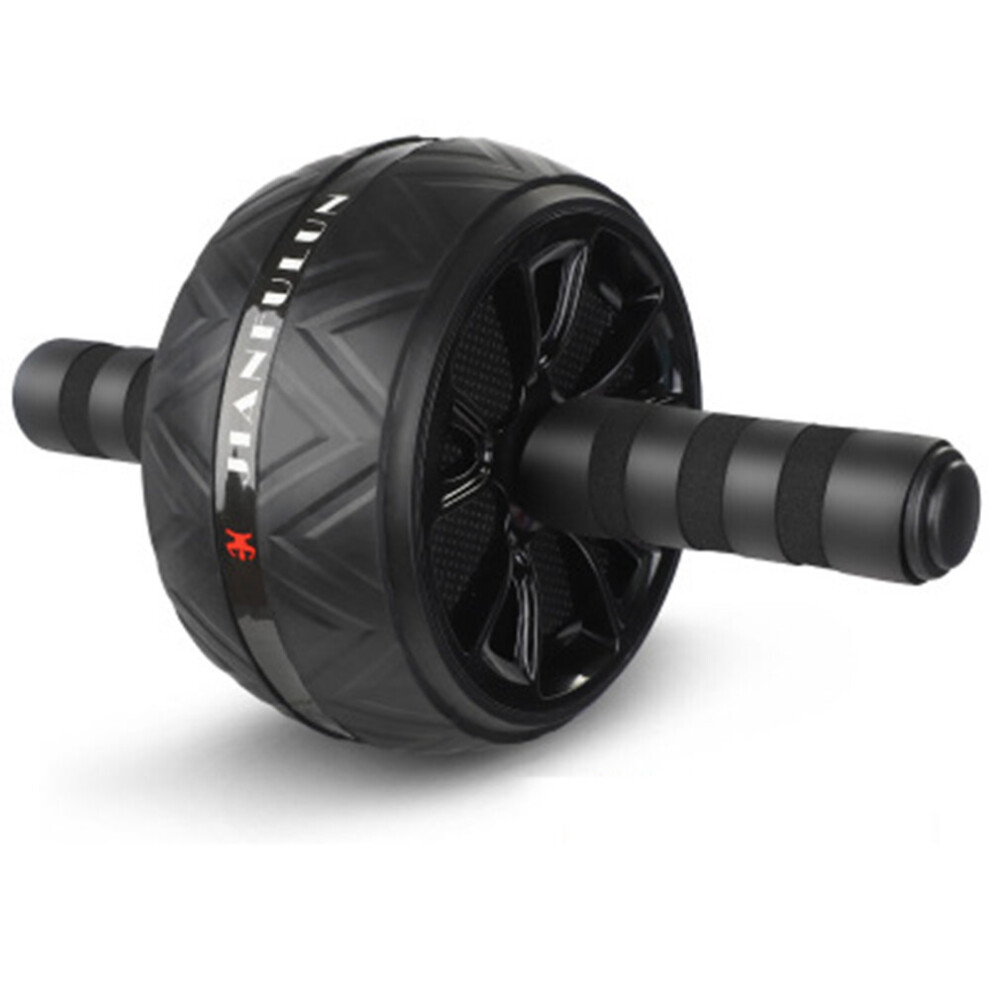 Photos - Ab Wheel   New Ab Roller No Noise Abdominal Wheel Ab Roller Stretch Trainer For Arm Waist Leg Exercise Gym Fitness Equip 2022(a-Black)