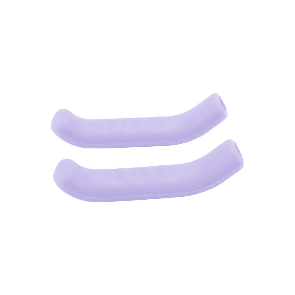 Photos - Grip & Bar End 1 Pair Silicone Bicycle Lever Grips Protectors Anti-Skid Bike Brake Lever Handle Sleeve MTB Bike Cycling Silicone(a-Purple)