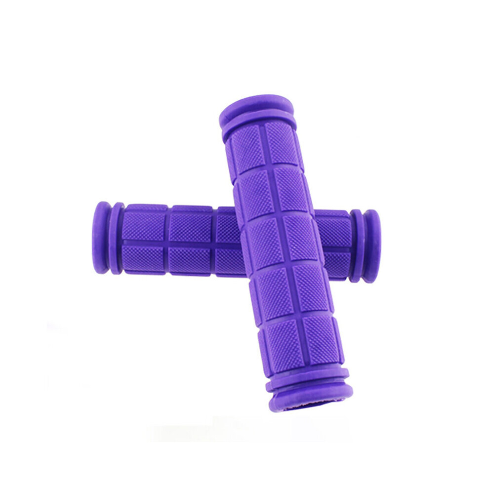 Purple bike best sale grips